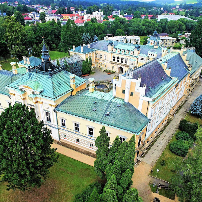 Rekonstrukce skleněné oranžérie na zámku Světlá nad Sázavou